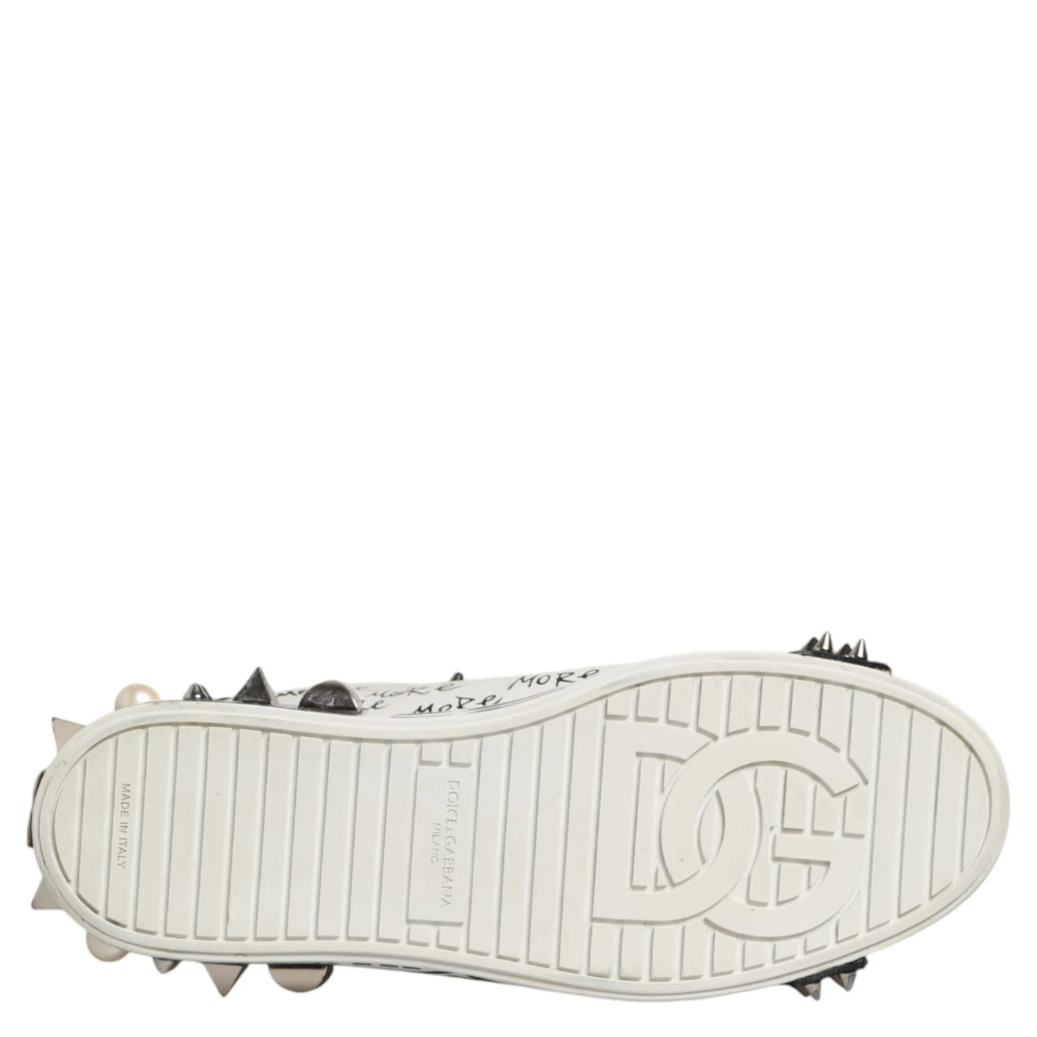 Black White Studded Low Top Sneakers Shoes