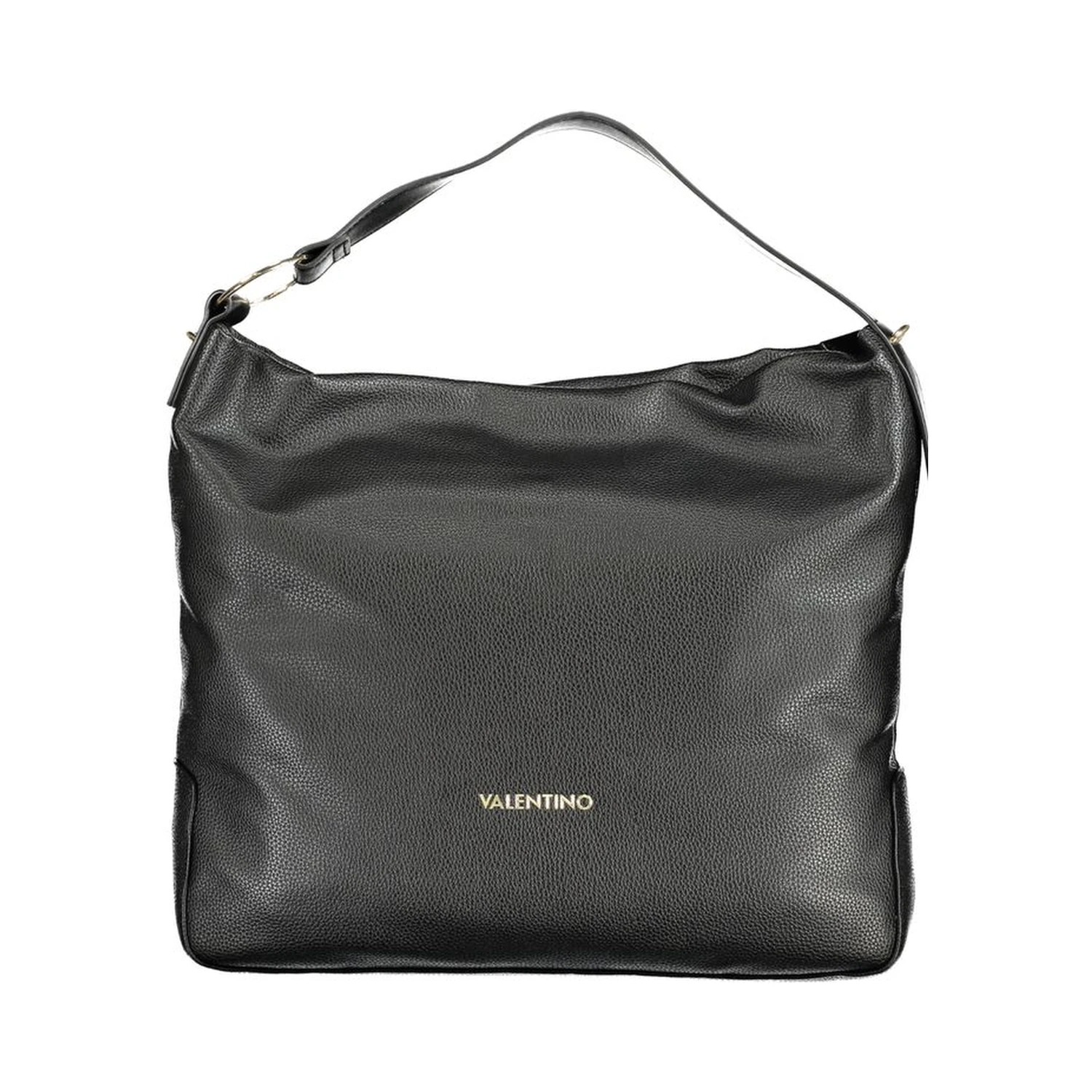 Black Polyethylene Women Handbag
