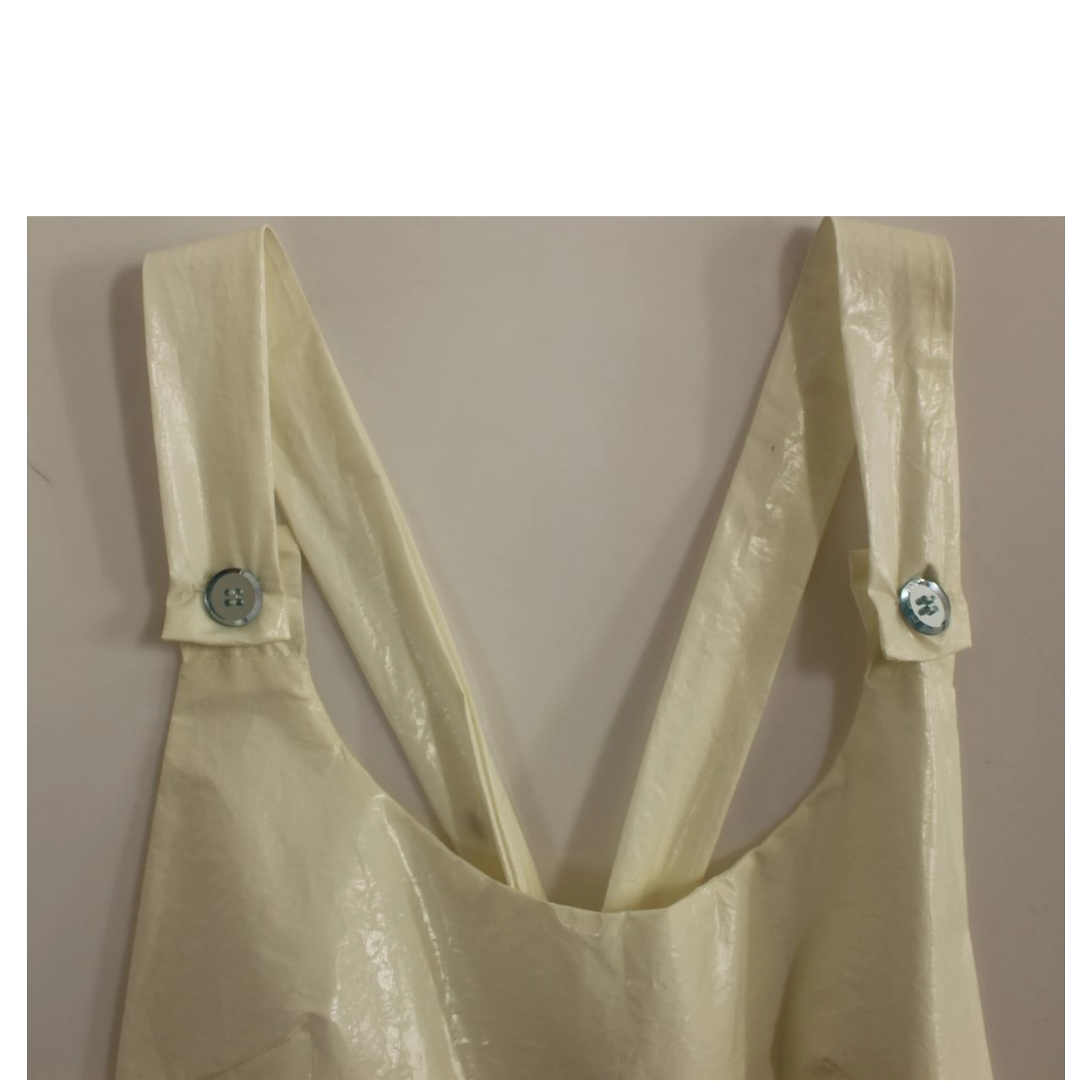 White Halterneck Knee Length Tea Dress