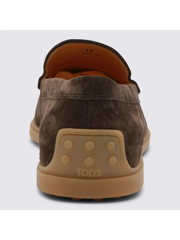 Suede leather loafers alternative