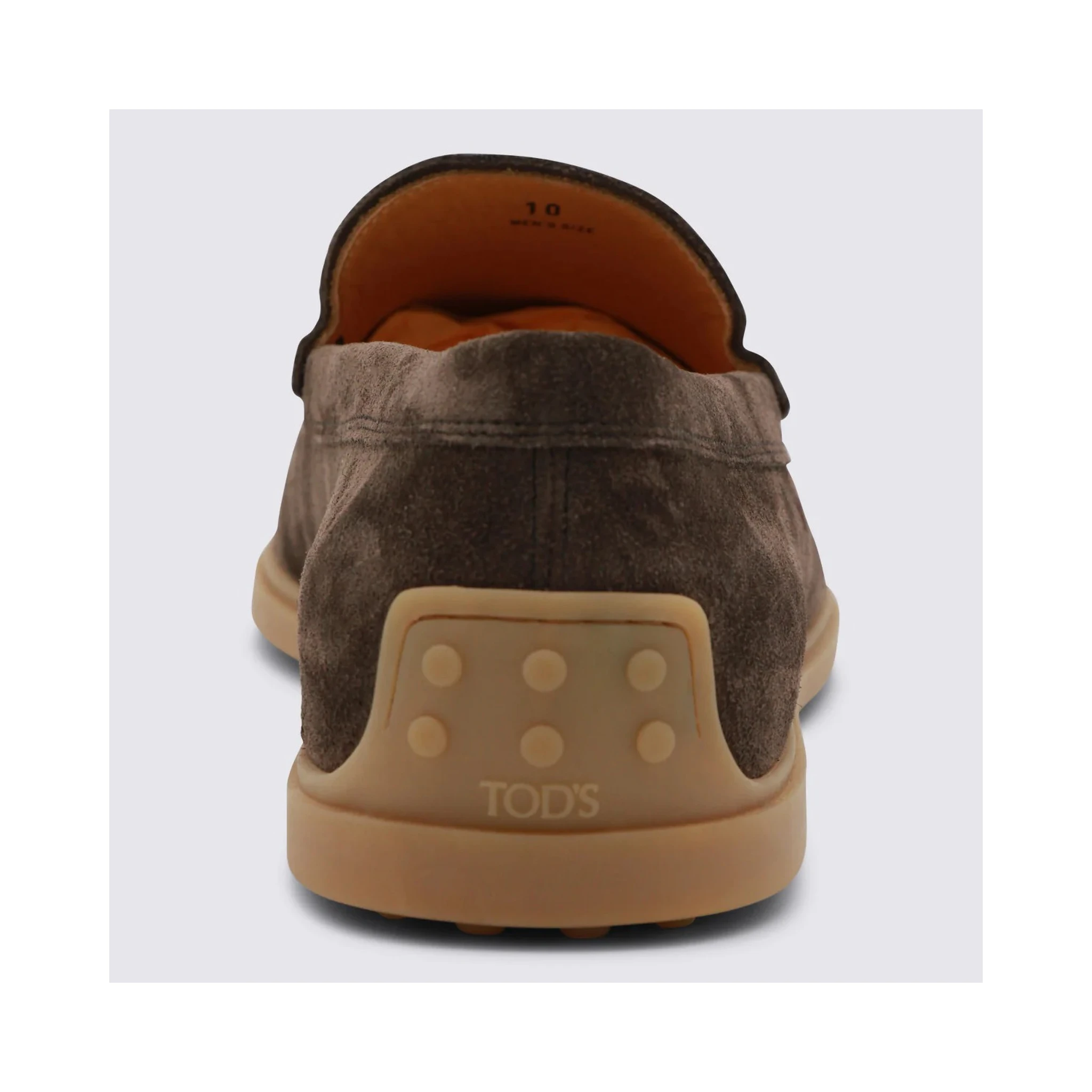 Suede leather loafers