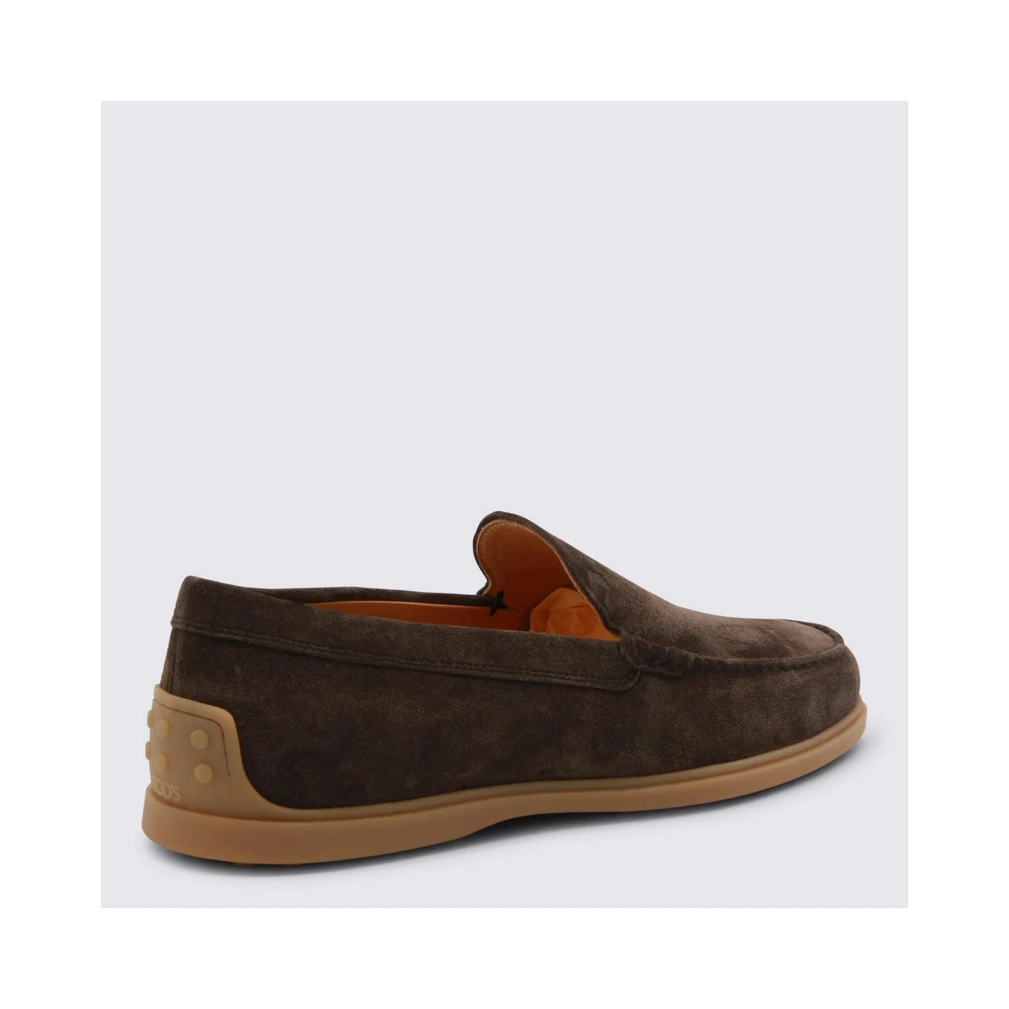Suede leather loafers
