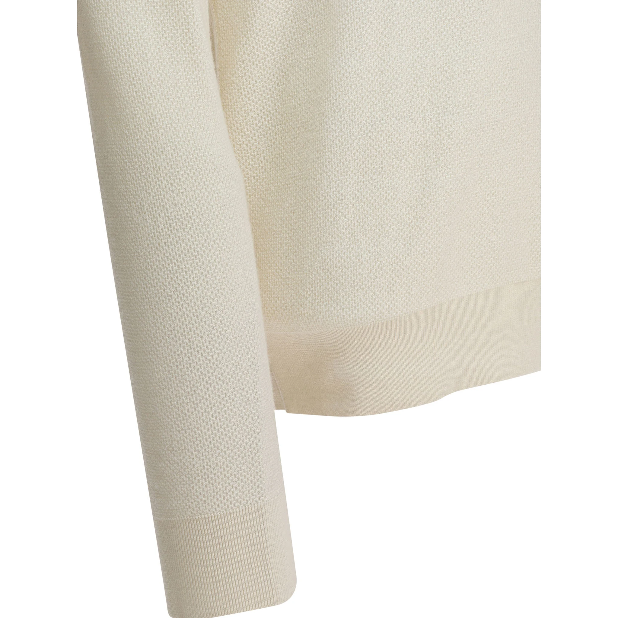 Cashmere polo sweater