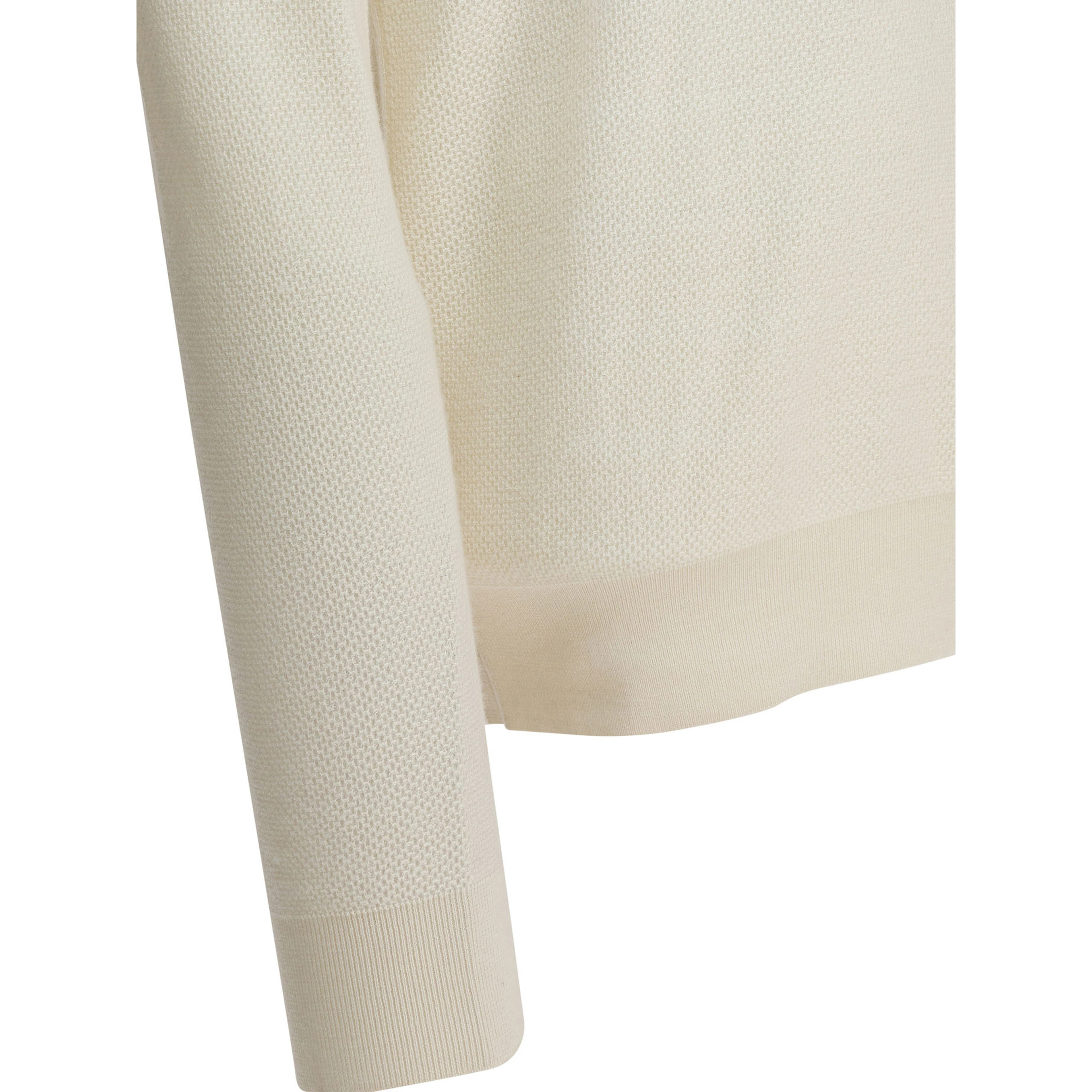 Cashmere polo sweater