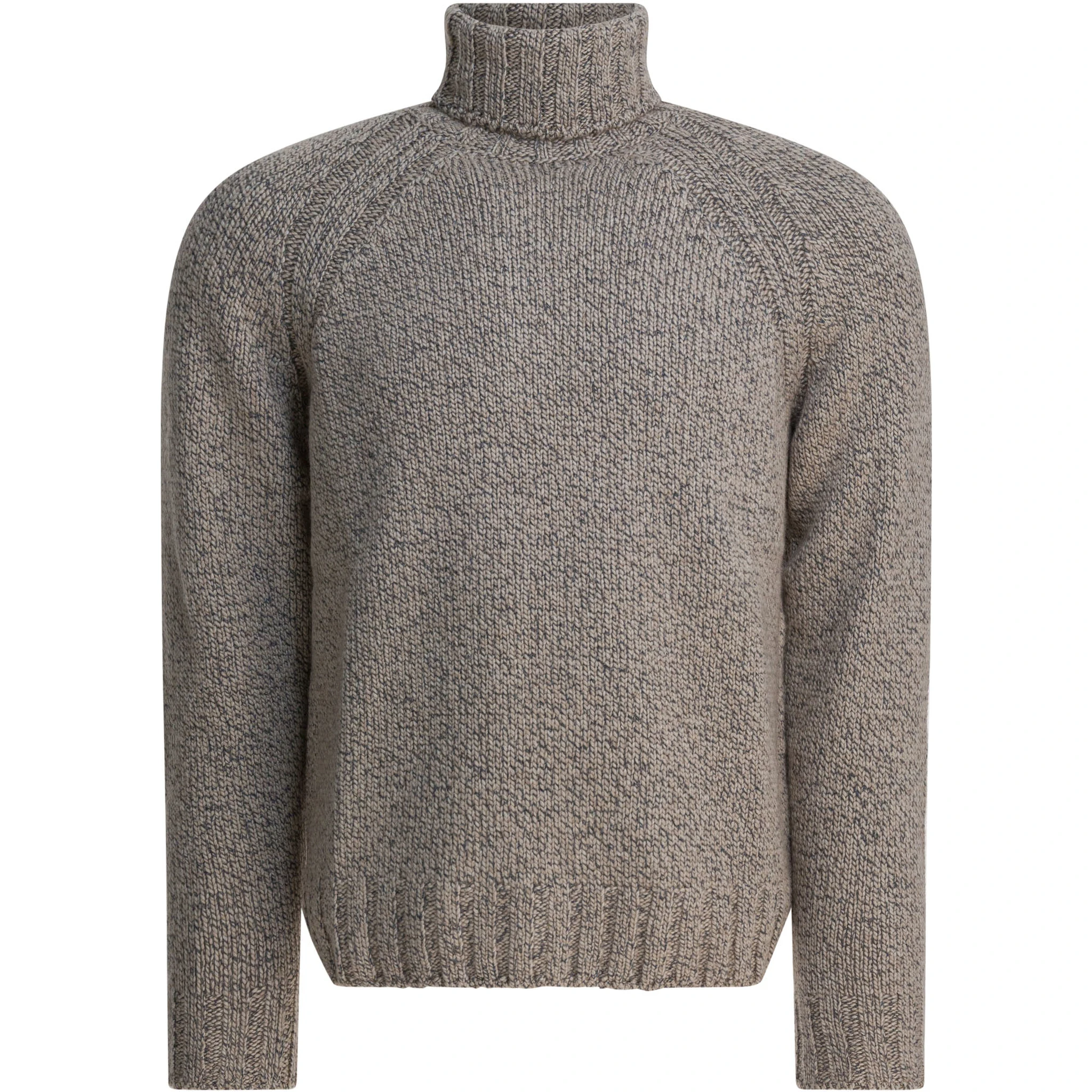 Cashmere and wool turtleneck