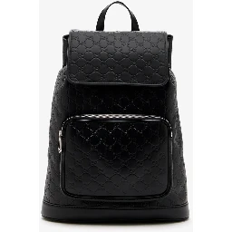 "GG Emblem" leather backpack