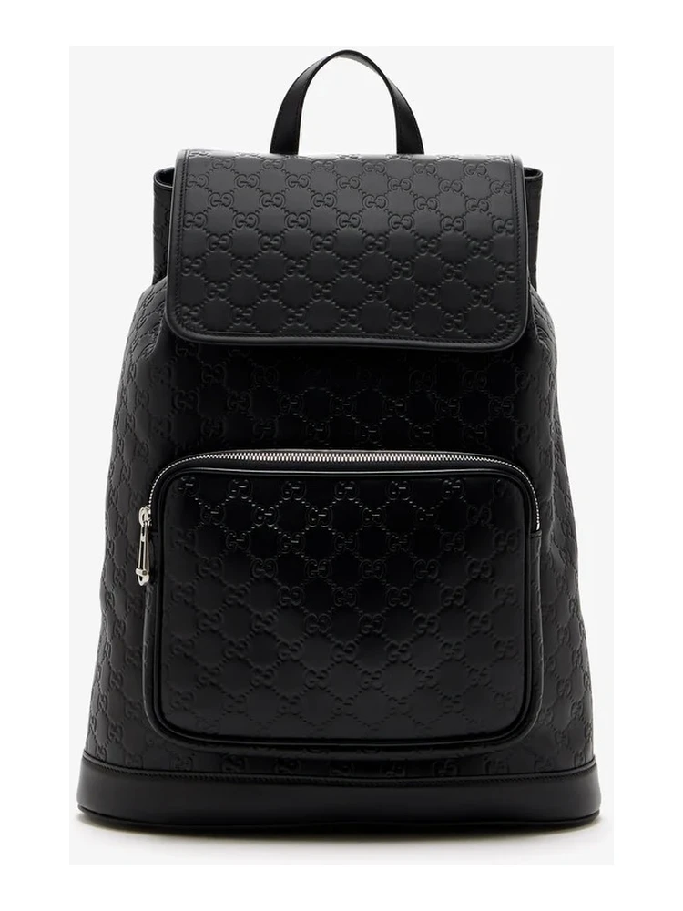 "GG Emblem" leather backpack