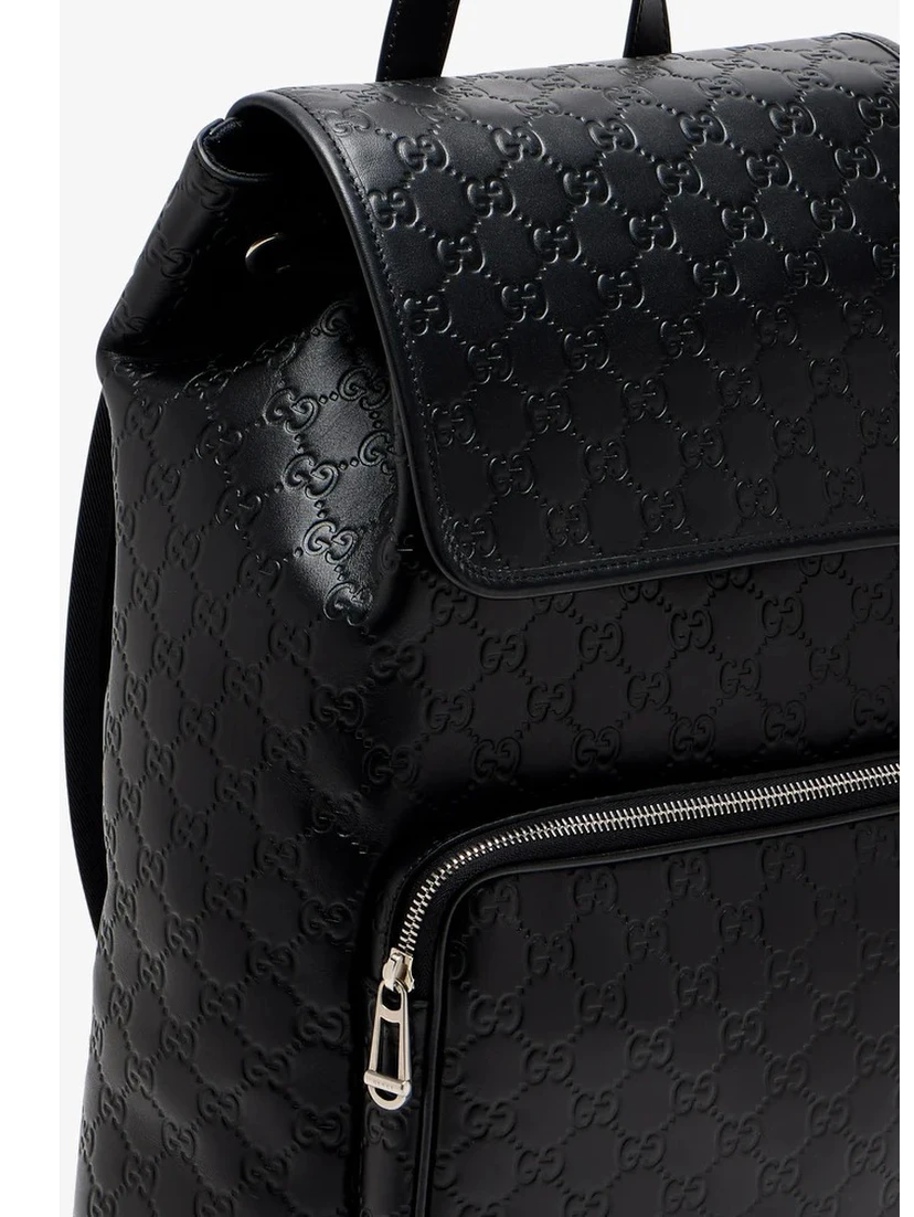 "GG Emblem" leather backpack
