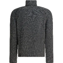 Cashmere and wool turtleneck