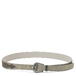 Leather western belt