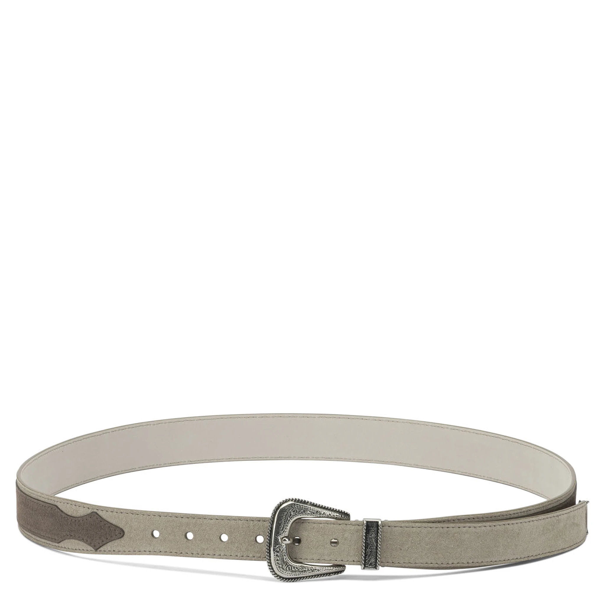 Leather western belt