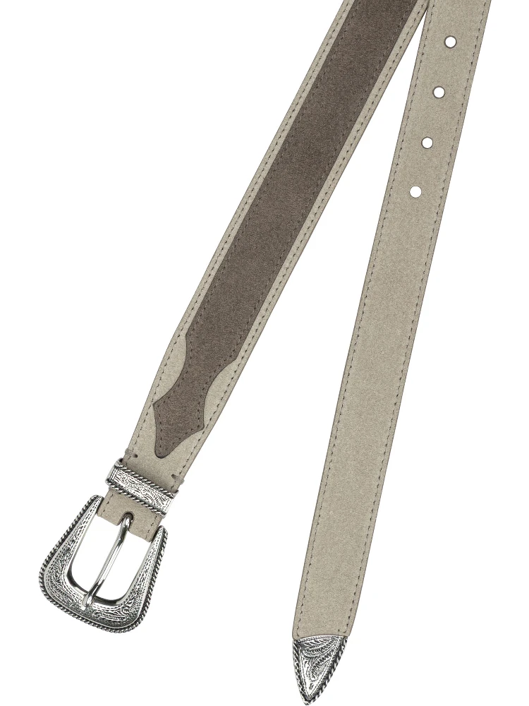 Leather western belt alternative