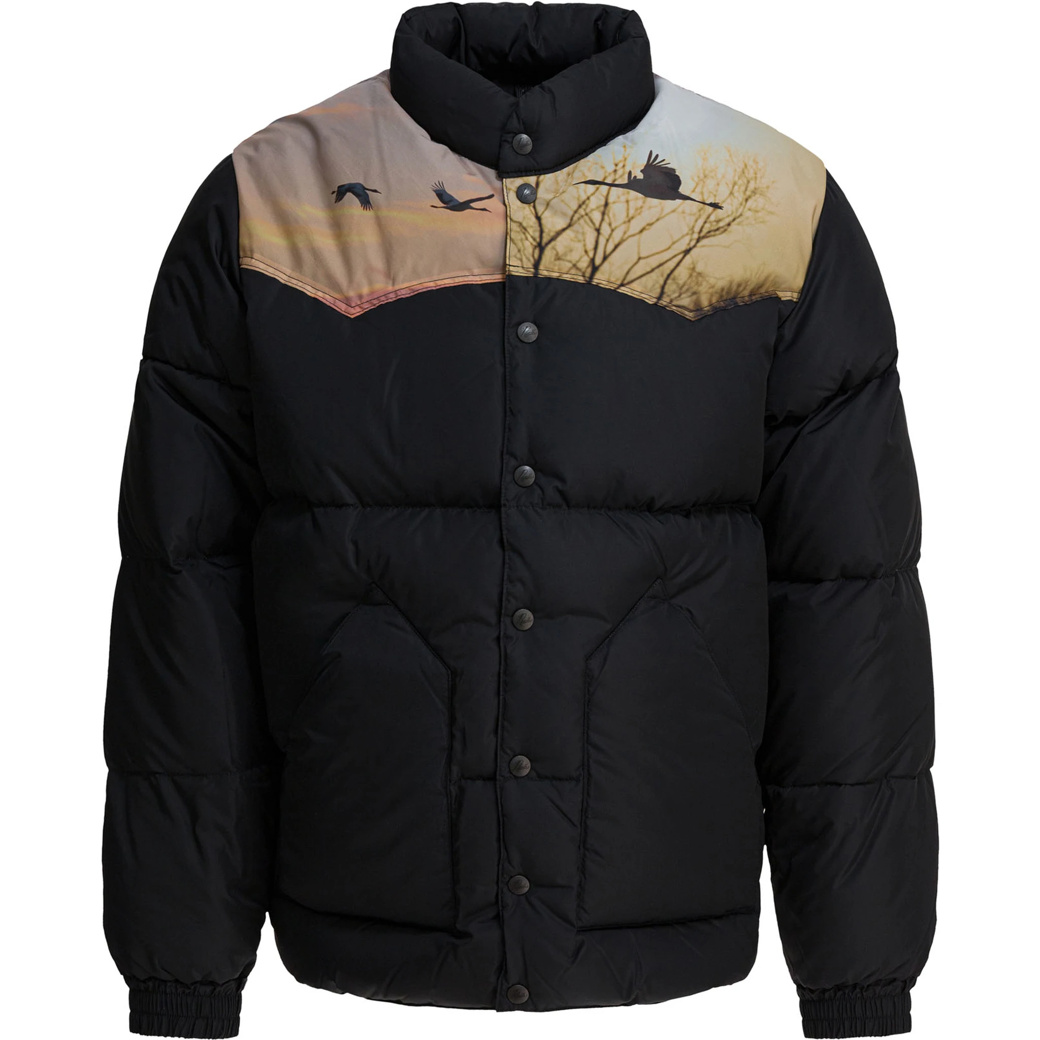 "Needles x Rocky Mountain Featherbed" down jacket