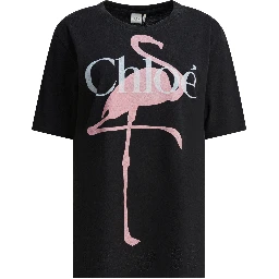 Cotton t-shirt with logo