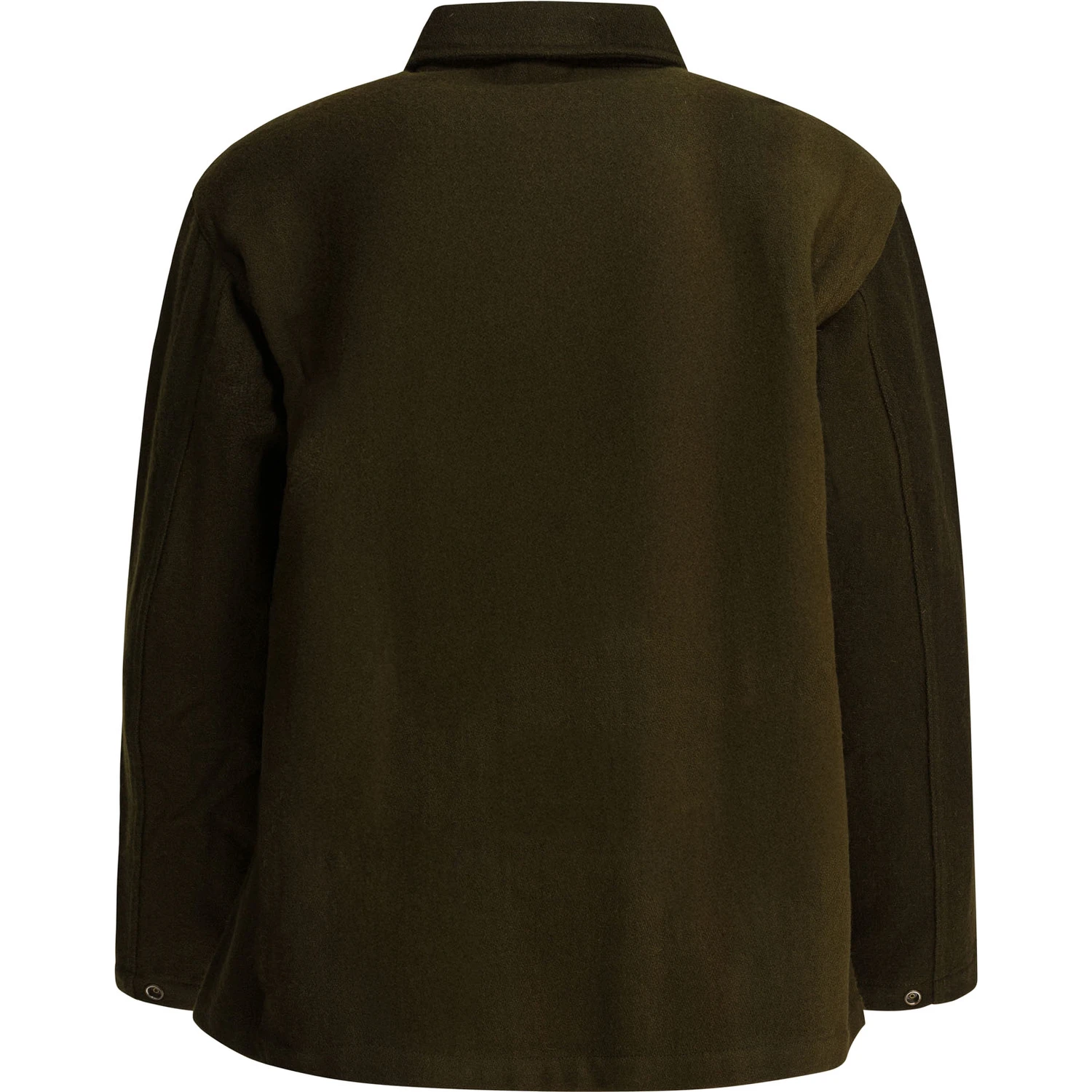 Wool overshirt jacket