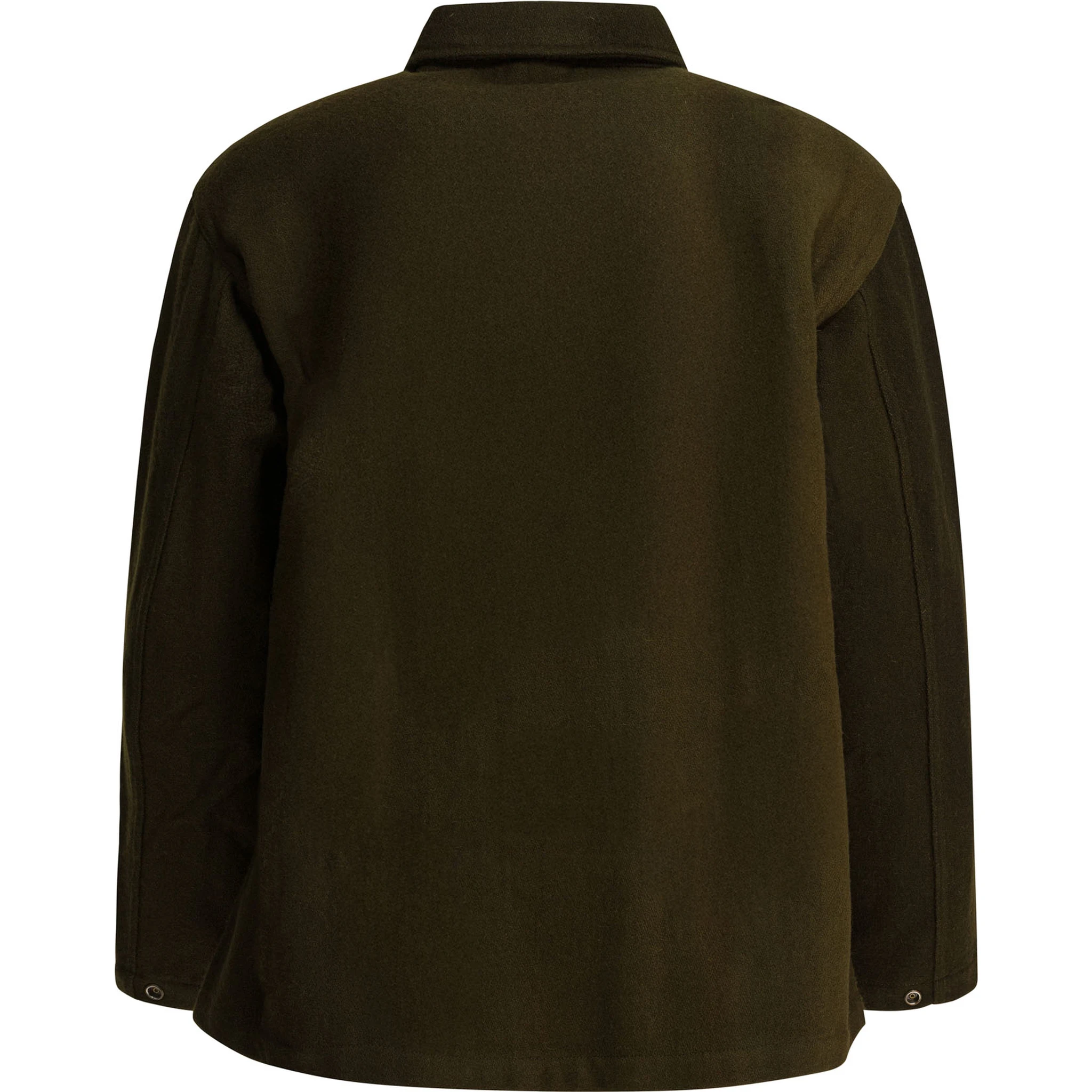 Wool overshirt jacket