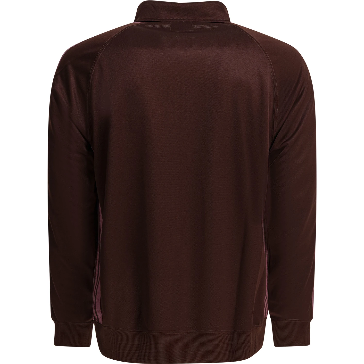"Poly Smooth" zippered sweatshirt