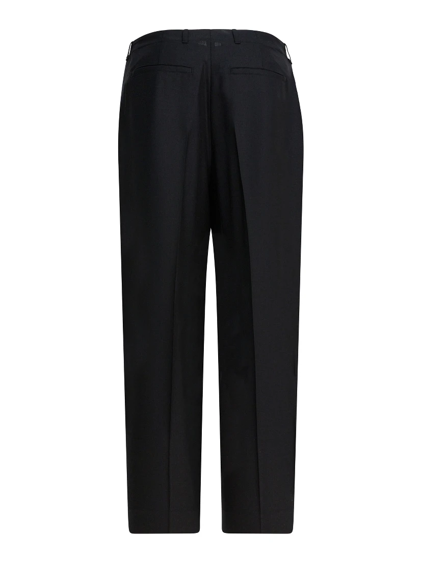 Wool chino pants