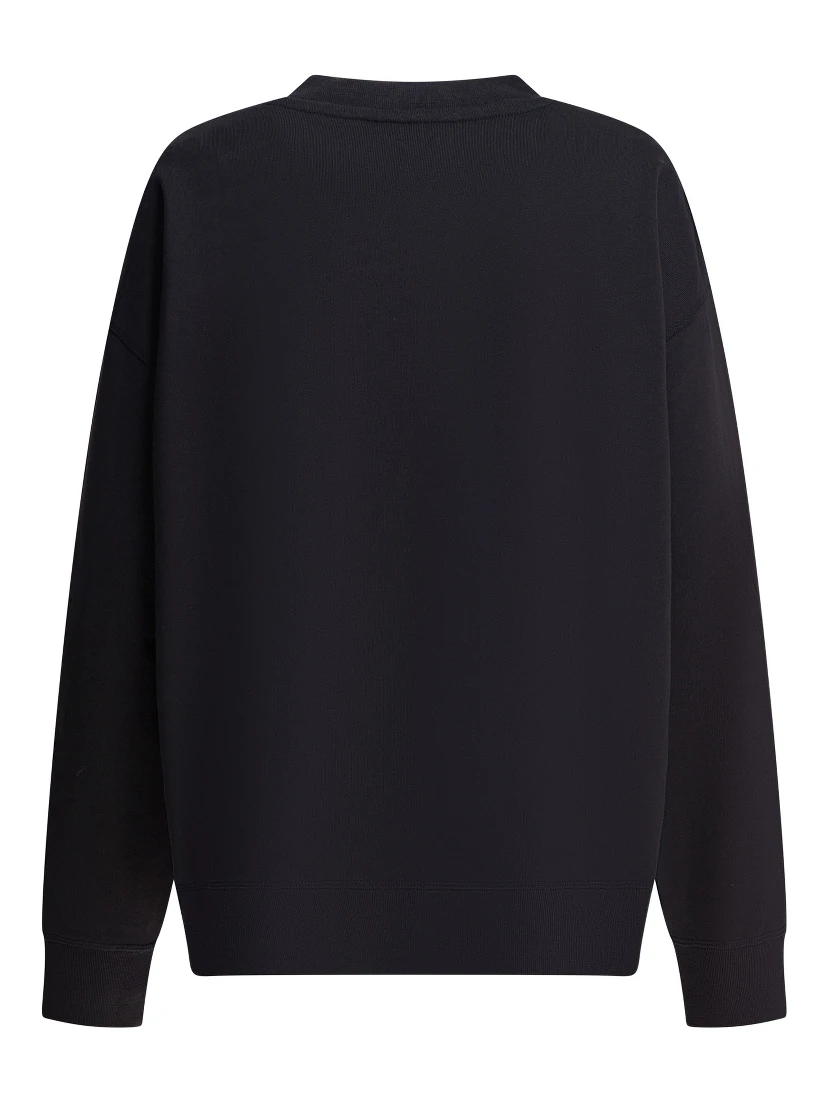 "Bear" embellished crewneck sweatshirt