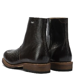 "Engine" zippered ankle boots