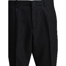 Wool chino pants