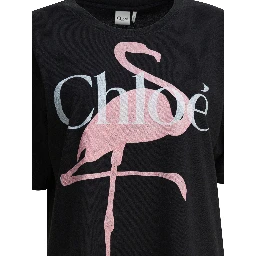 Cotton t-shirt with logo