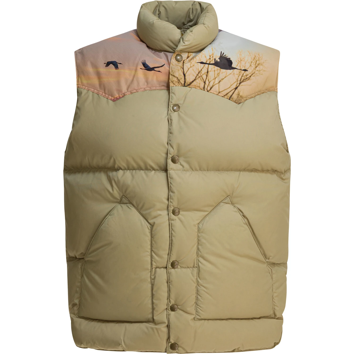 "Needles x Rocky Mountain Featherbed" Sleeveless jacket