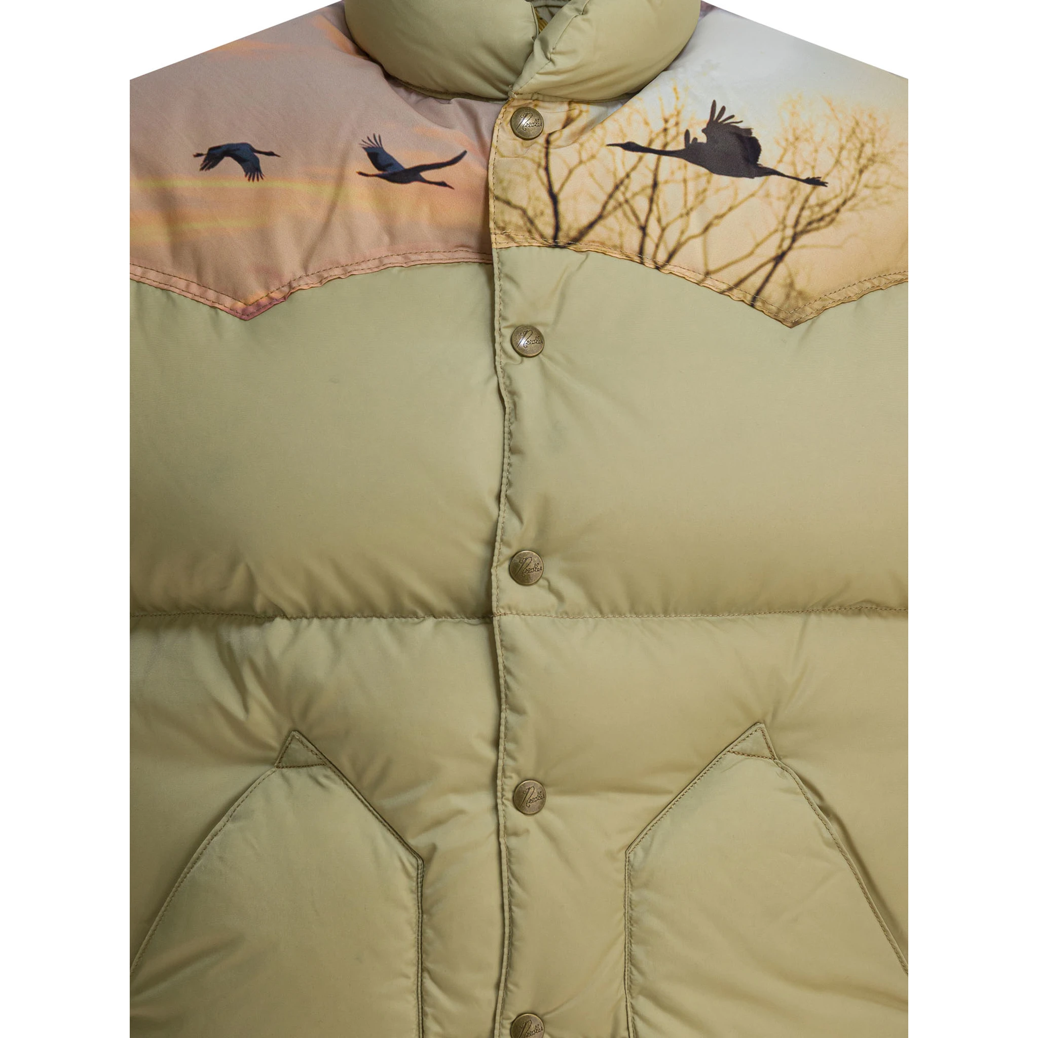 "Needles x Rocky Mountain Featherbed" Sleeveless jacket