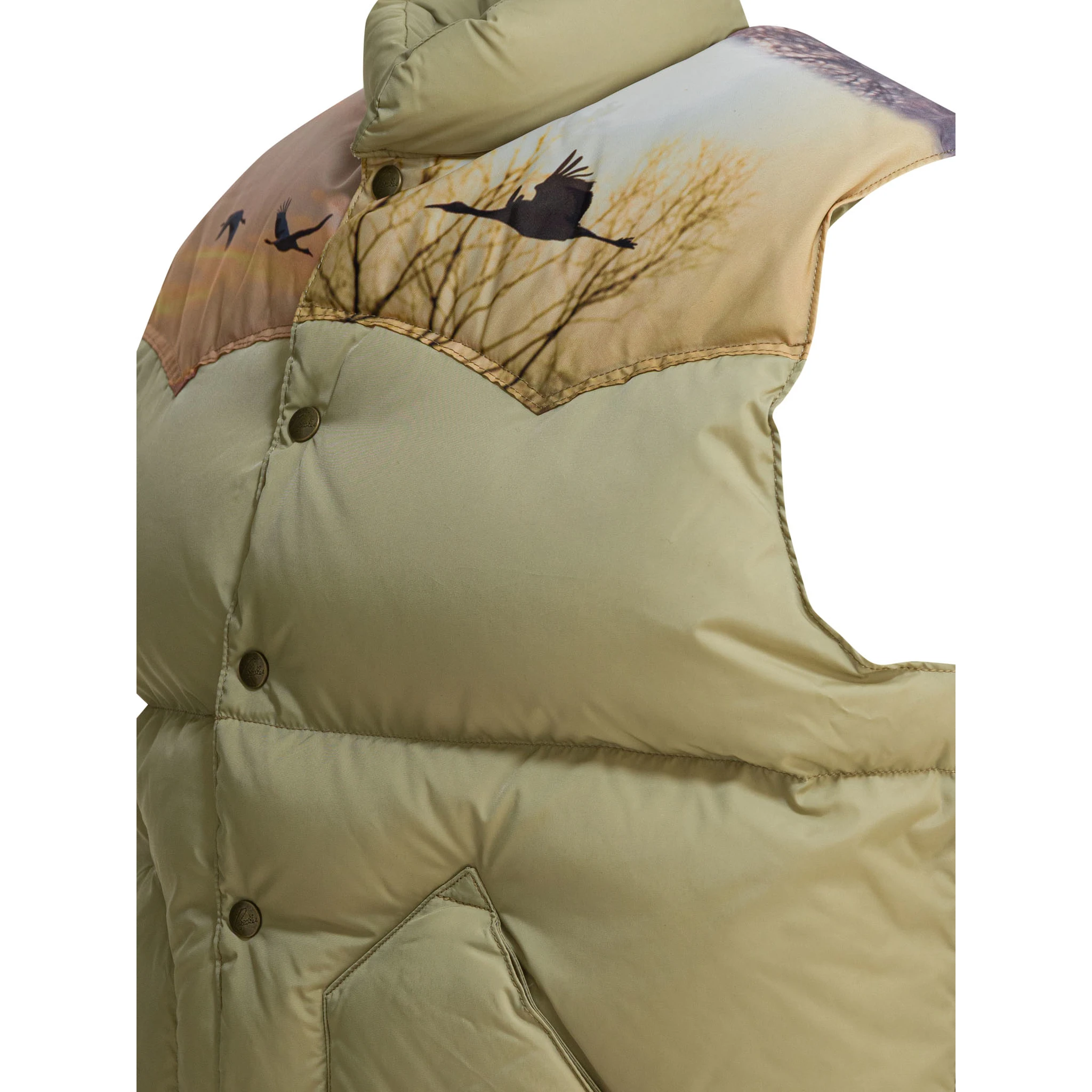 "Needles x Rocky Mountain Featherbed" Sleeveless jacket