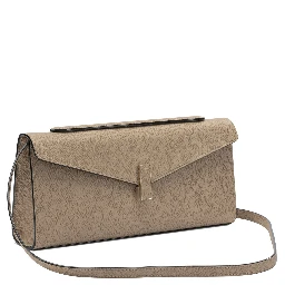 "Isis" clutch with shoulder strap