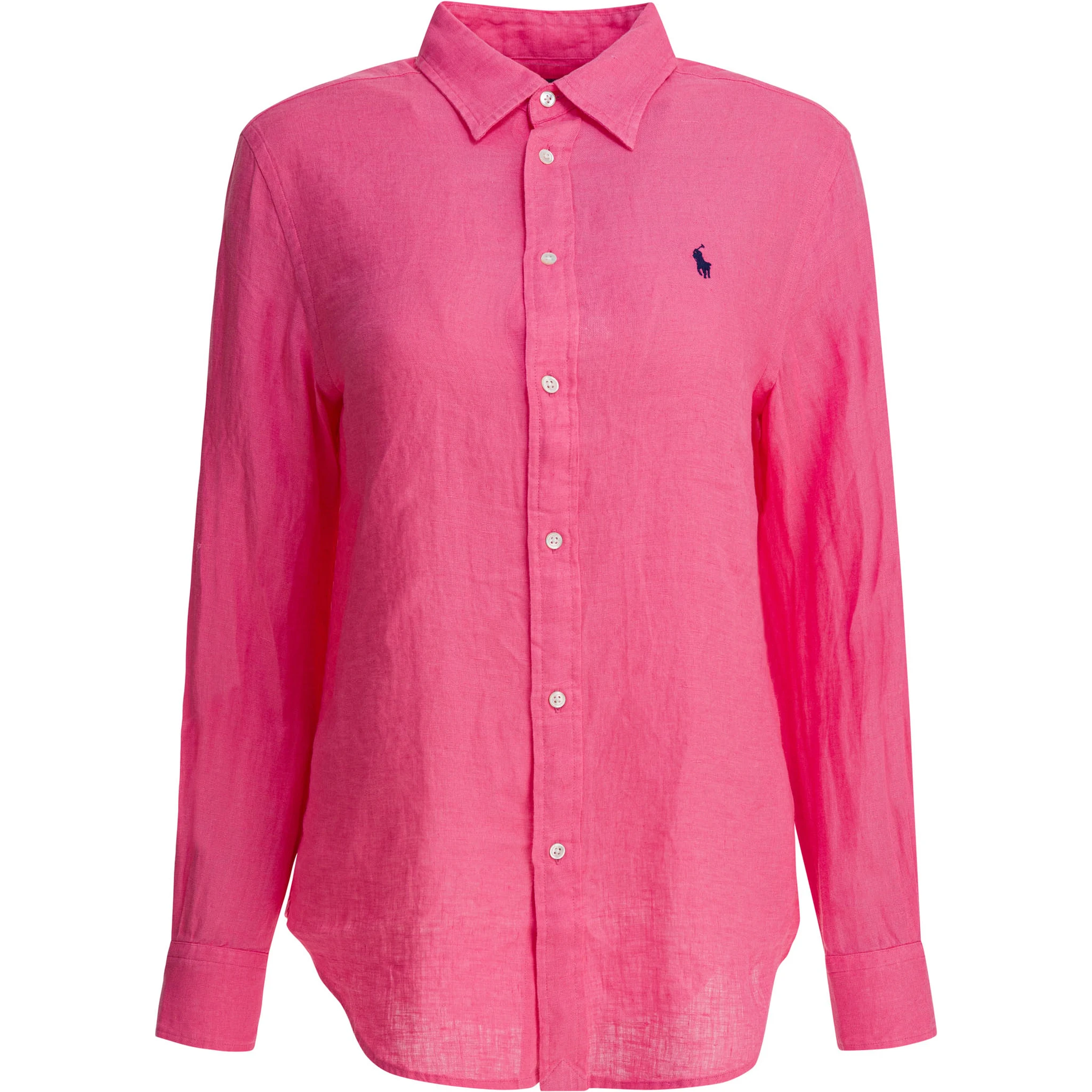 Classic-fit linen shirt