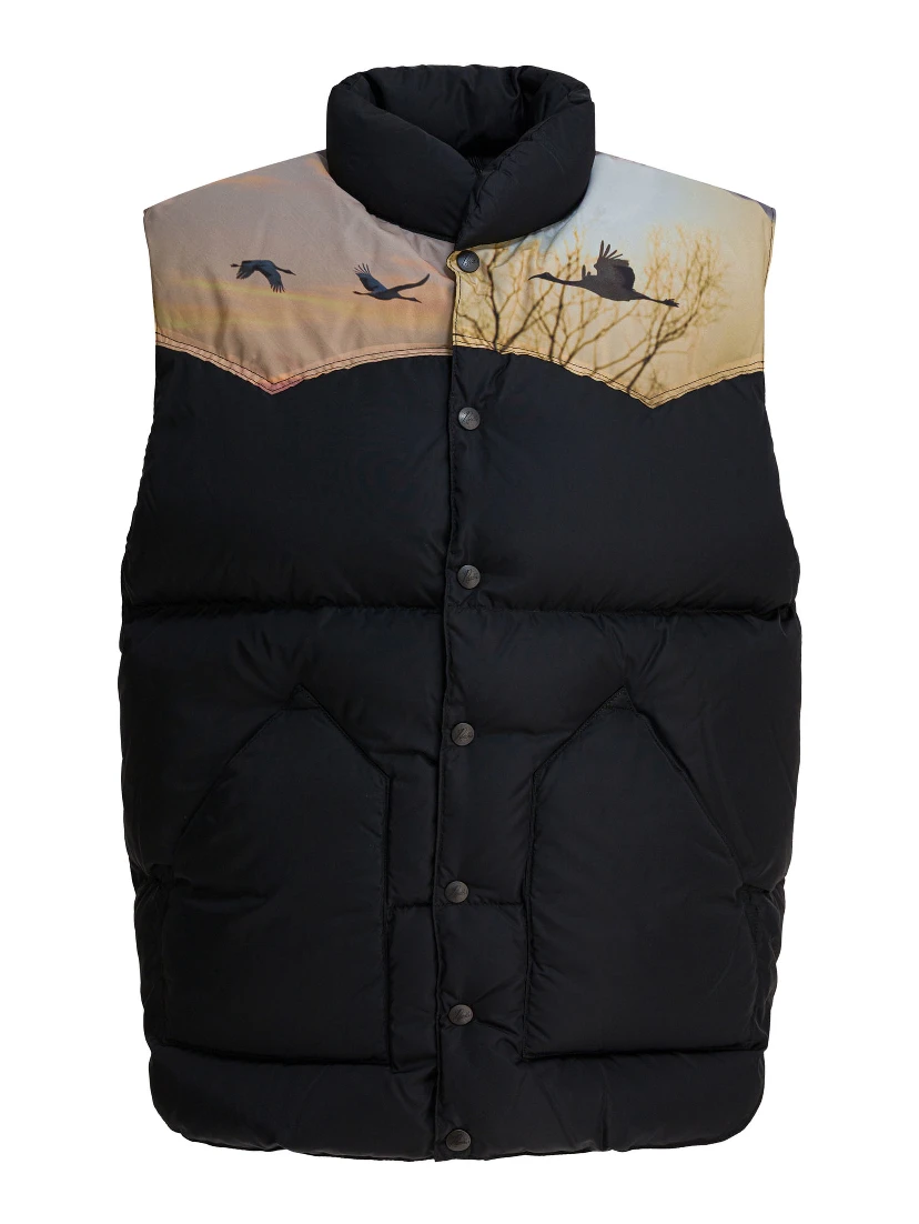"Needles x Rocky Mountain Featherbed" Sleeveless jacket