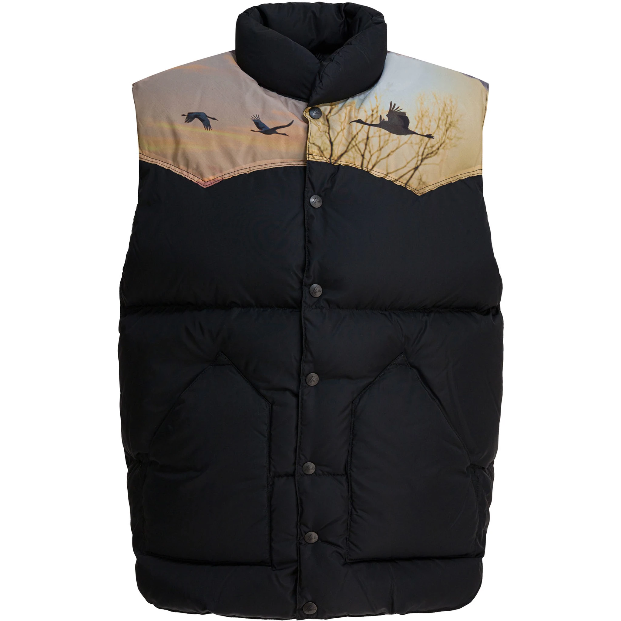 "Needles x Rocky Mountain Featherbed" Sleeveless jacket