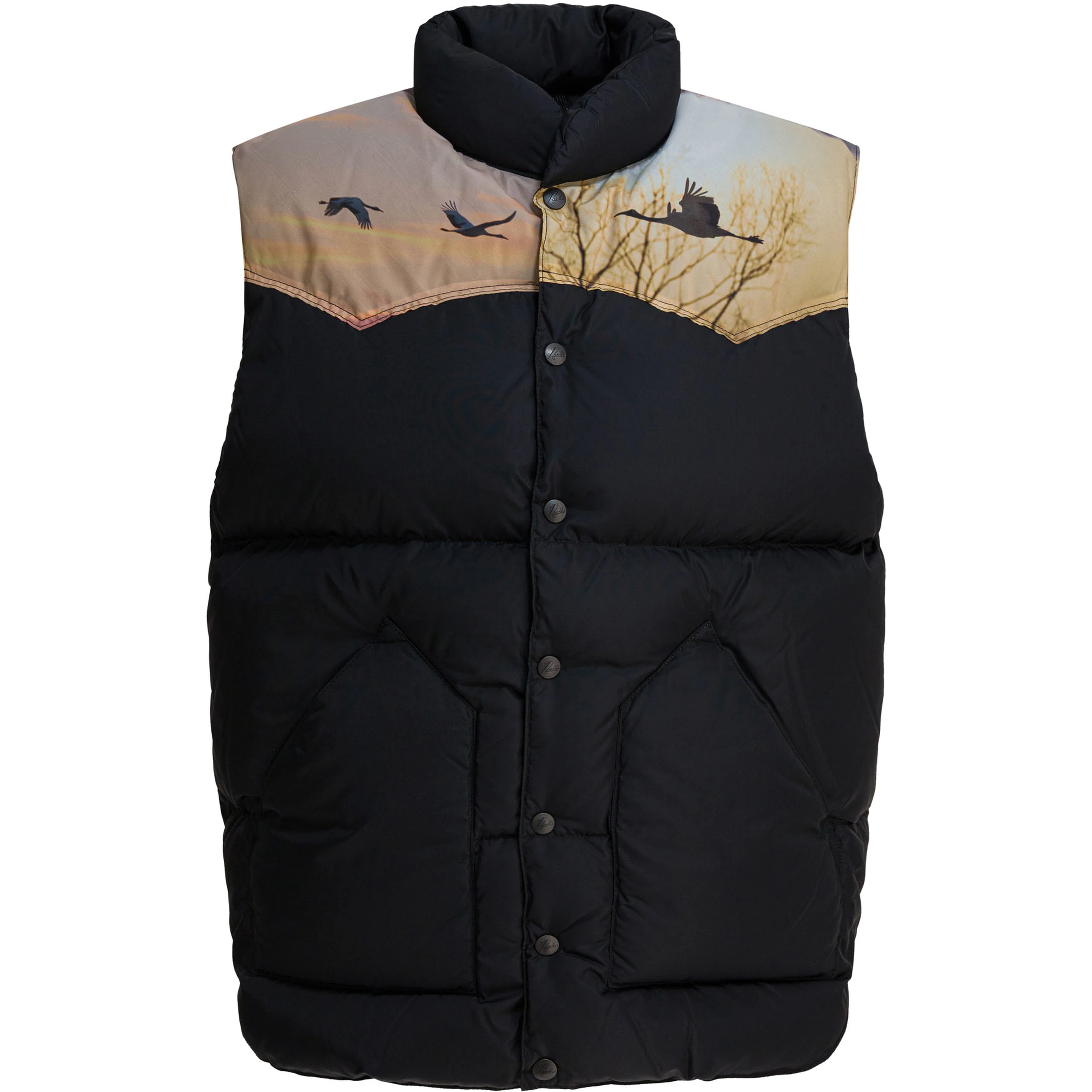 "Needles x Rocky Mountain Featherbed" Sleeveless jacket