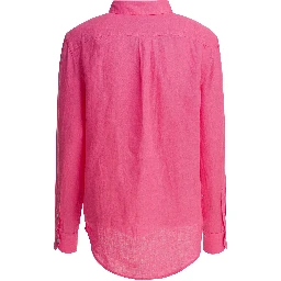 Classic-fit linen shirt