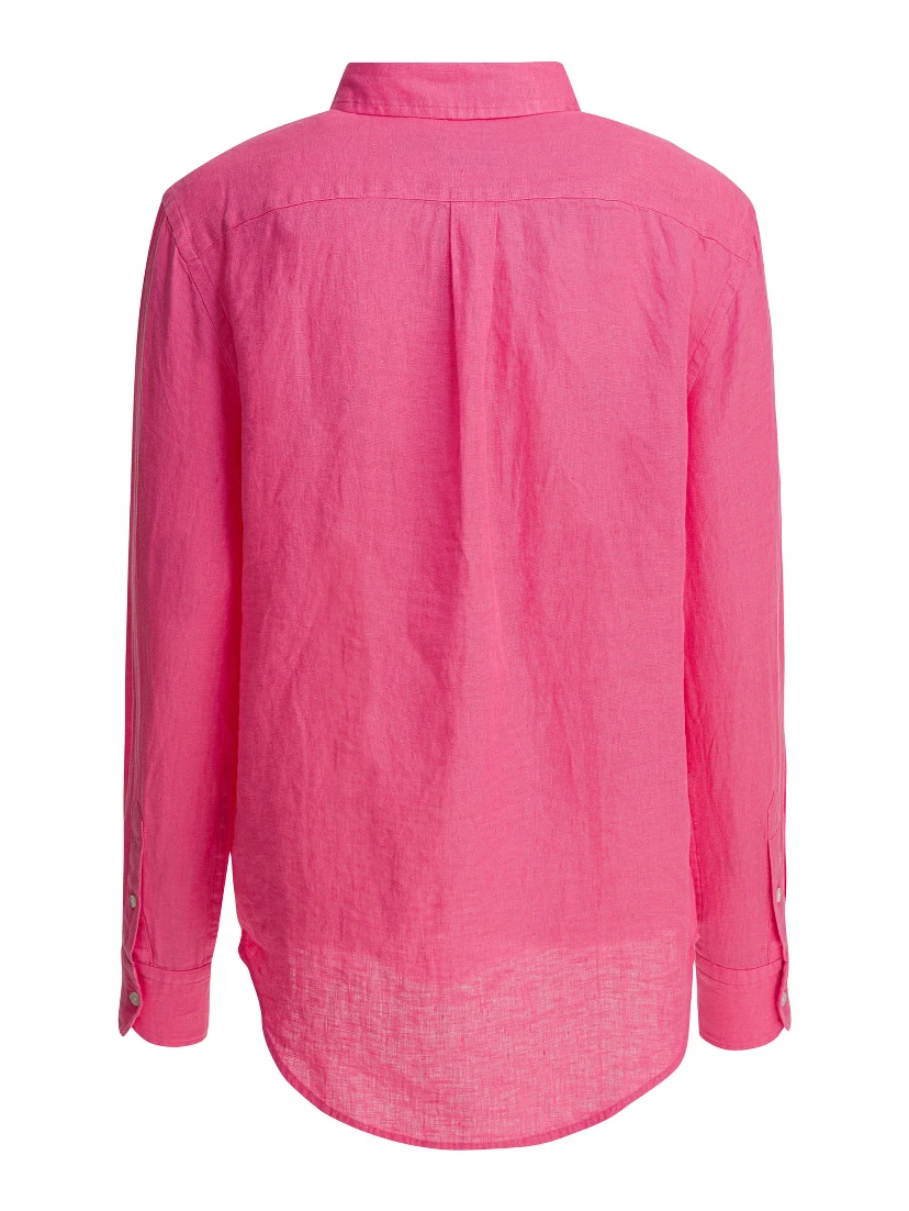 Classic-fit linen shirt
