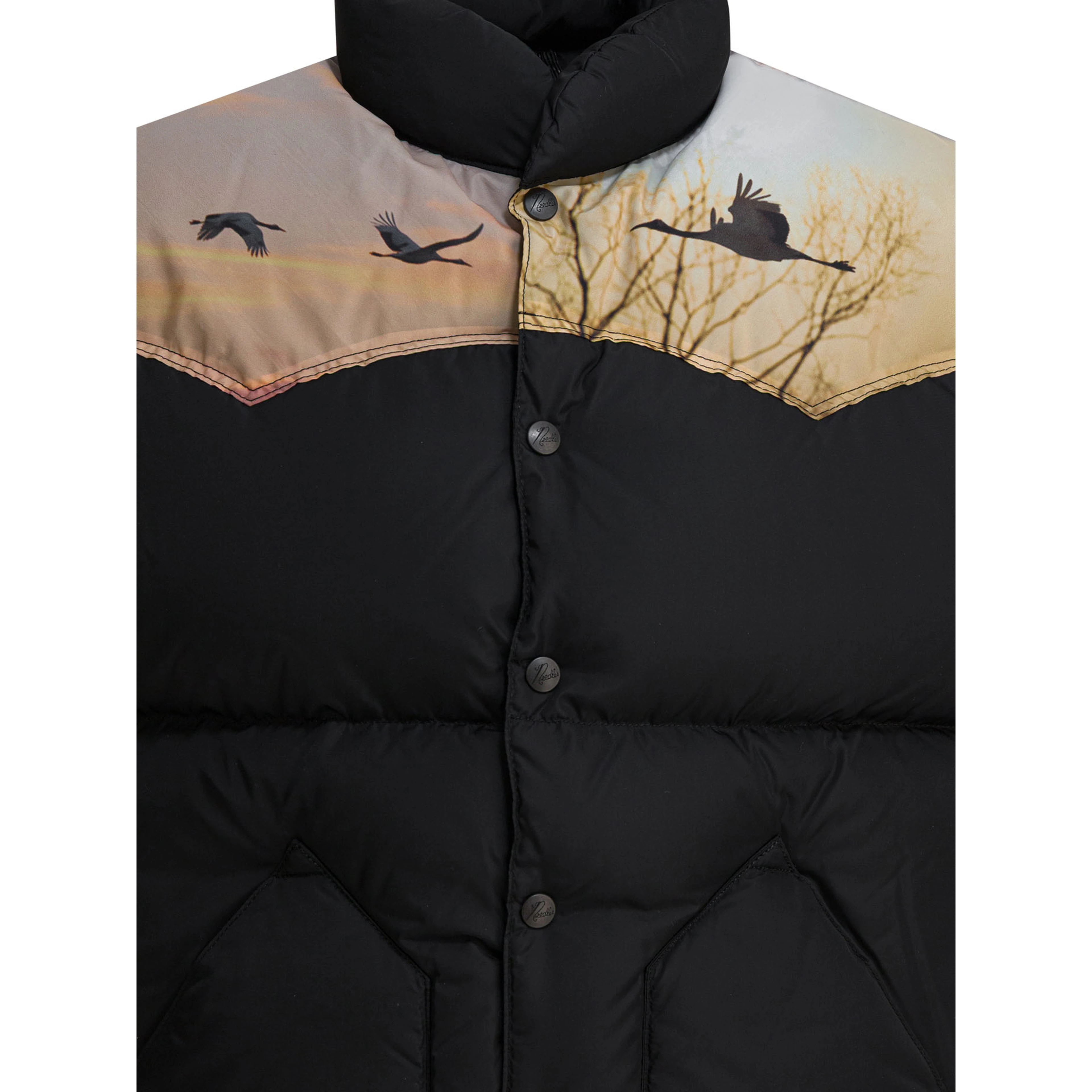 "Needles x Rocky Mountain Featherbed" Sleeveless jacket
