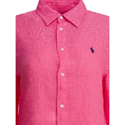 Classic-fit linen shirt