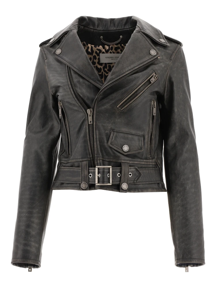 Leather jacket "Chiodo Destiny"