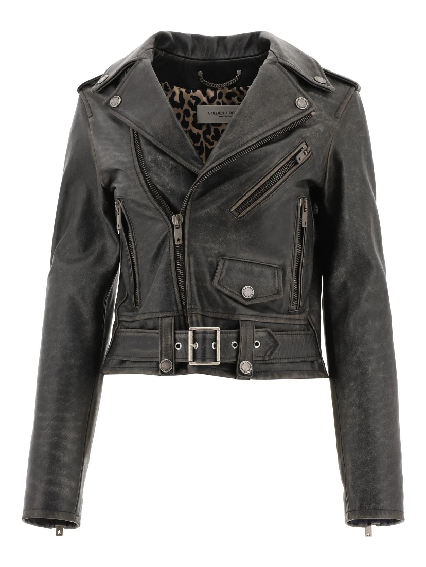 Leather jacket "Chiodo Destiny"