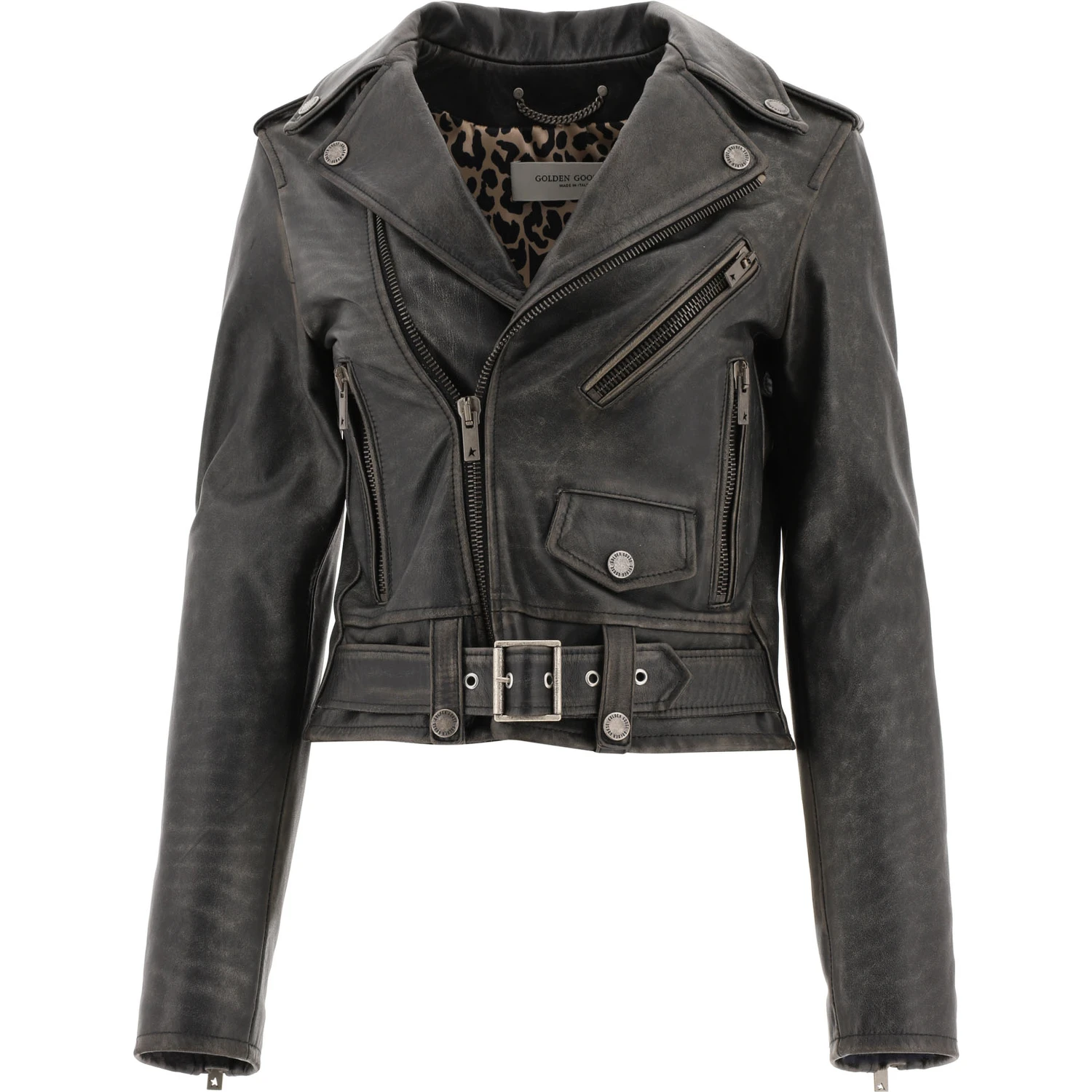 Leather jacket "Chiodo Destiny"