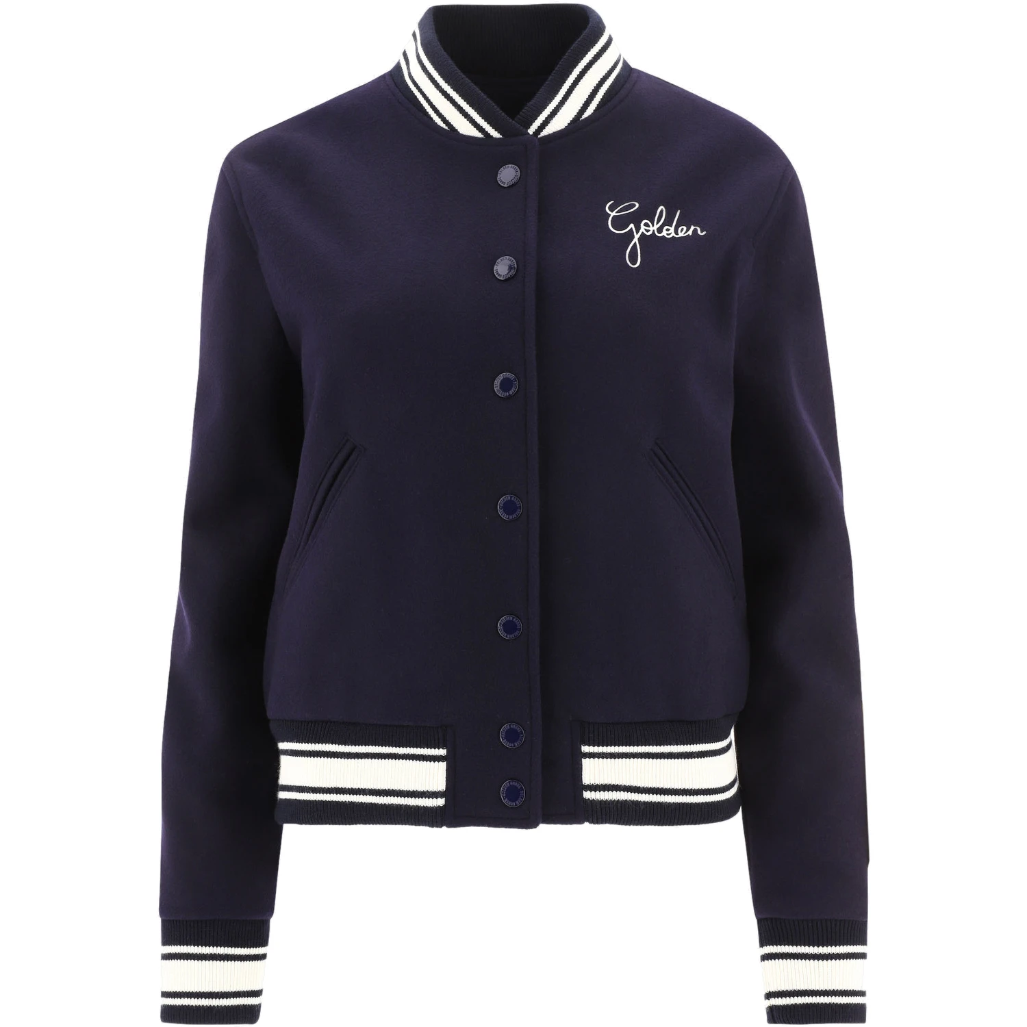 Wool bomber jacket