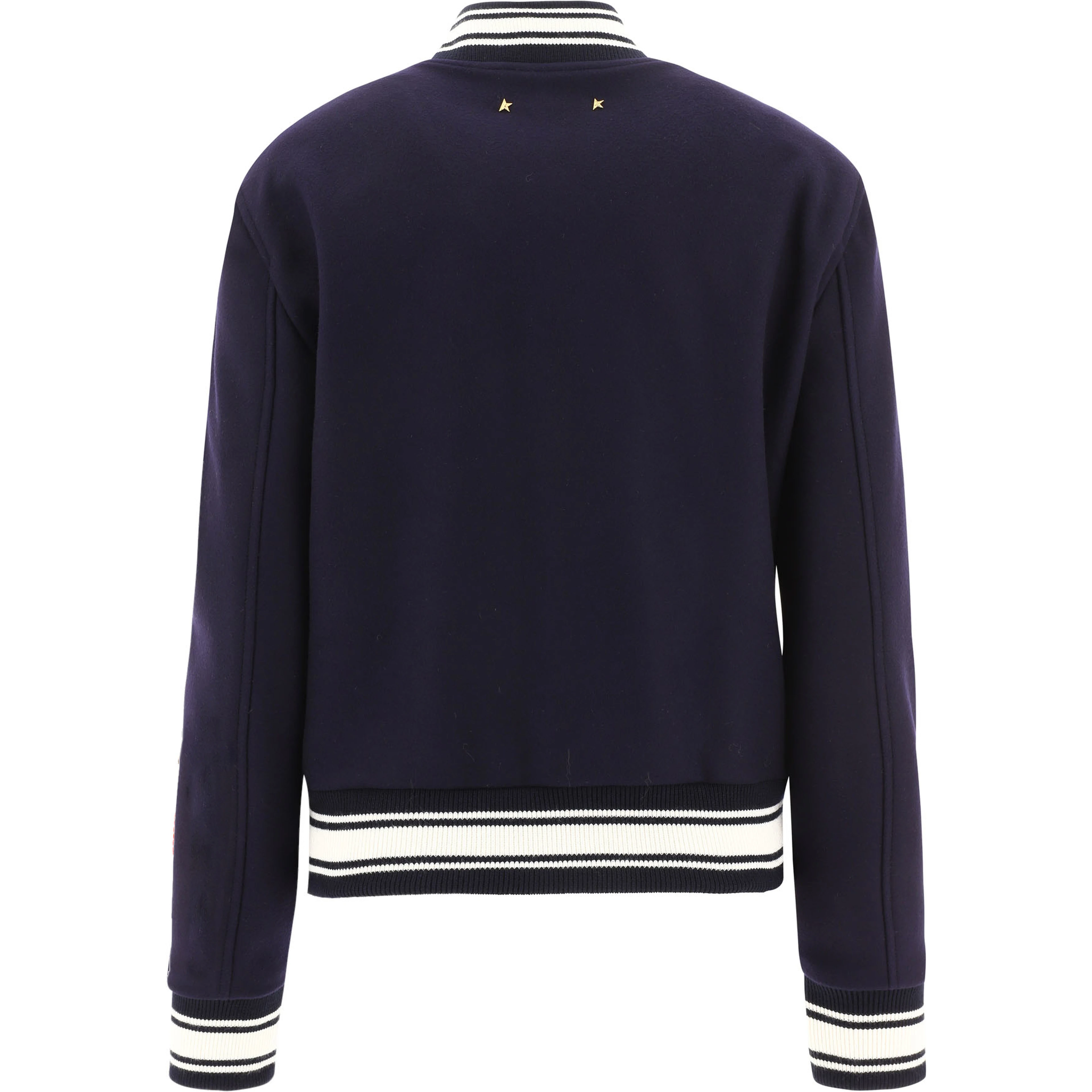 Wool bomber jacket