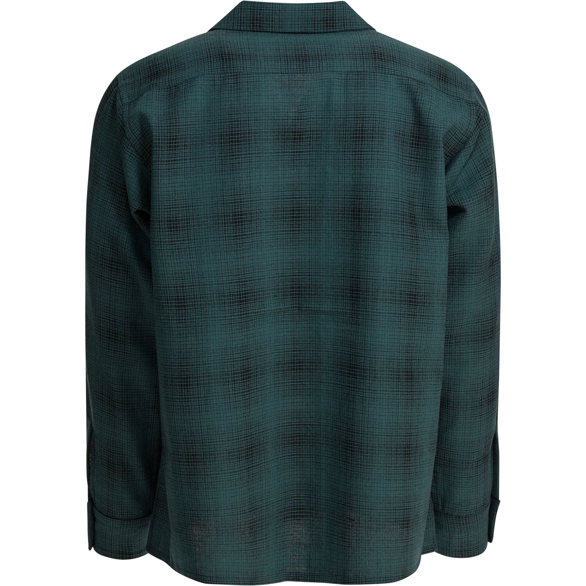 قميص "ون أب" من الصوف المربّع