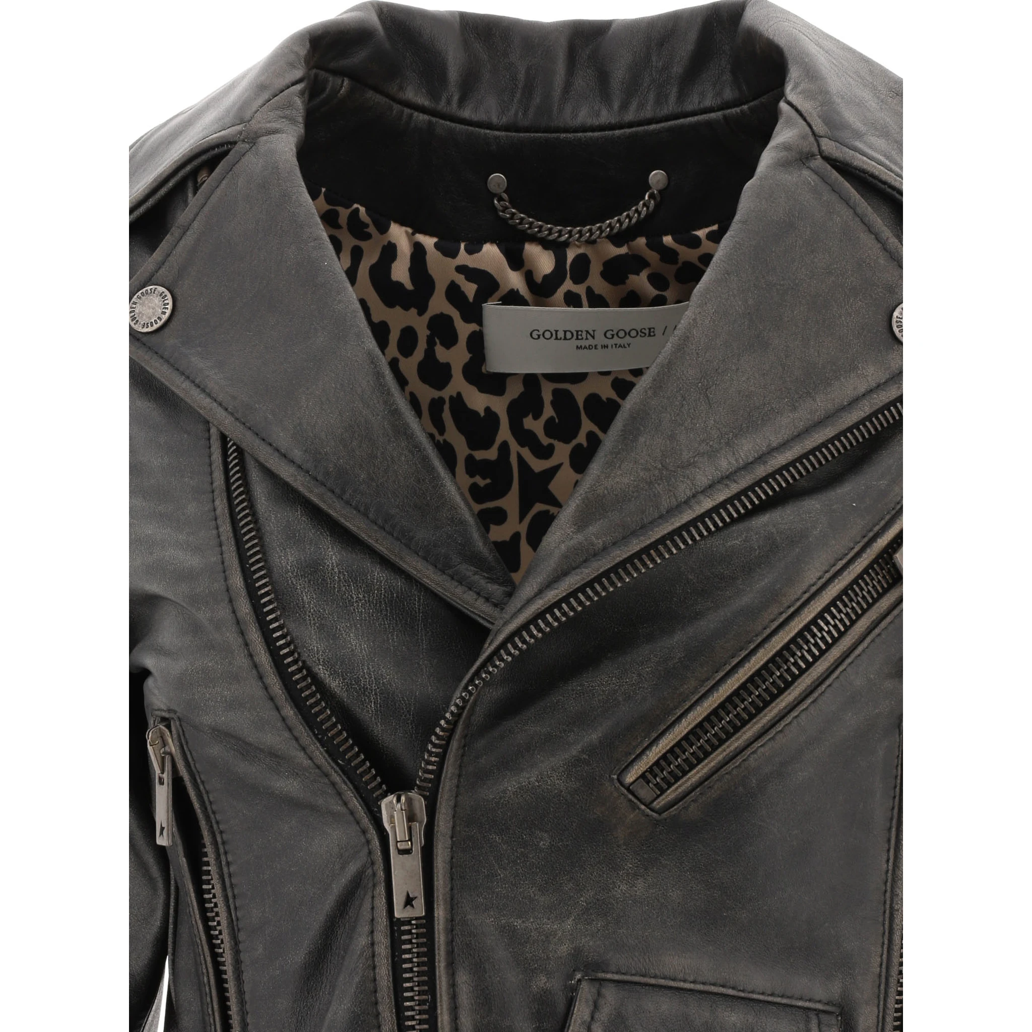 Leather jacket "Chiodo Destiny"