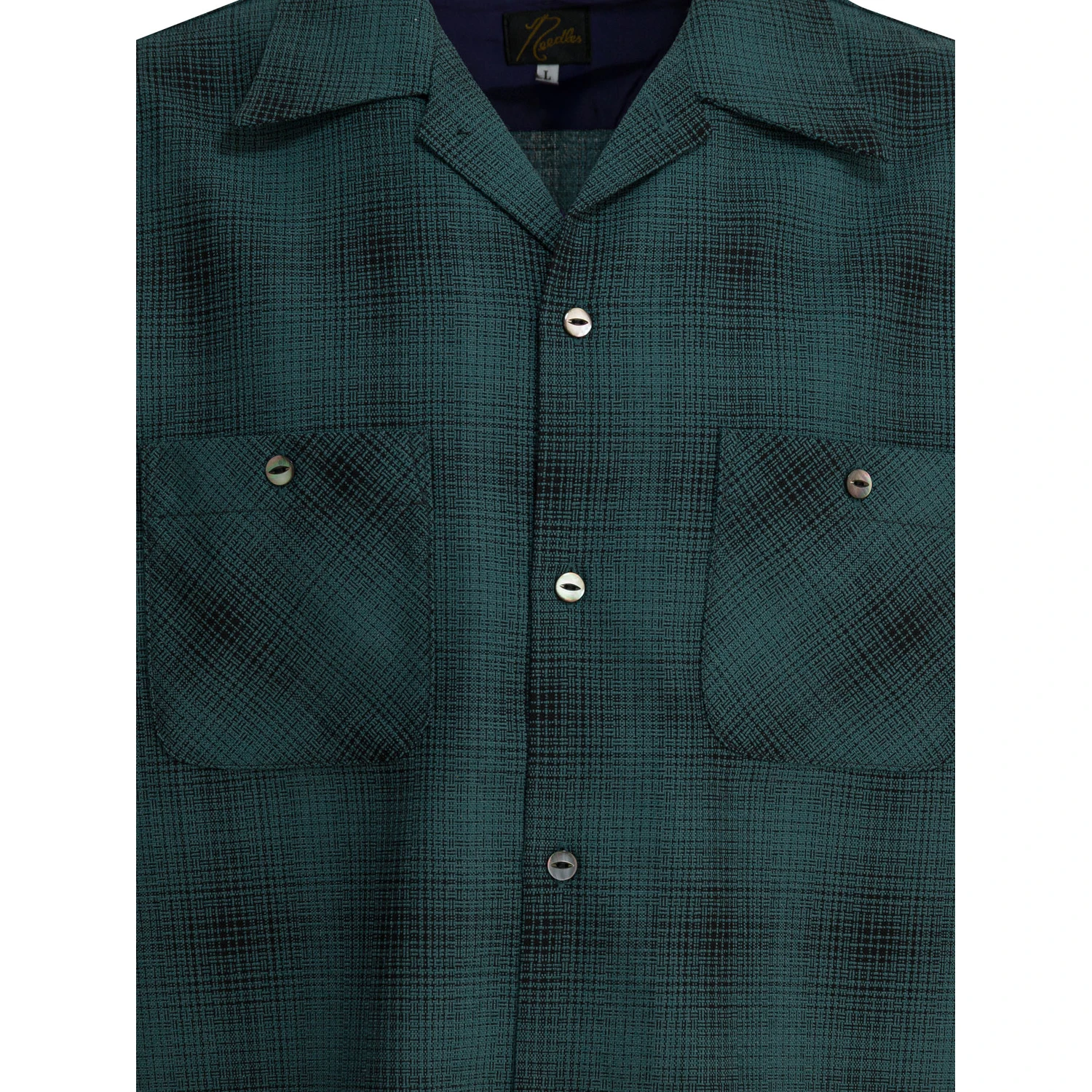 Checked wool "One-Up" shirt