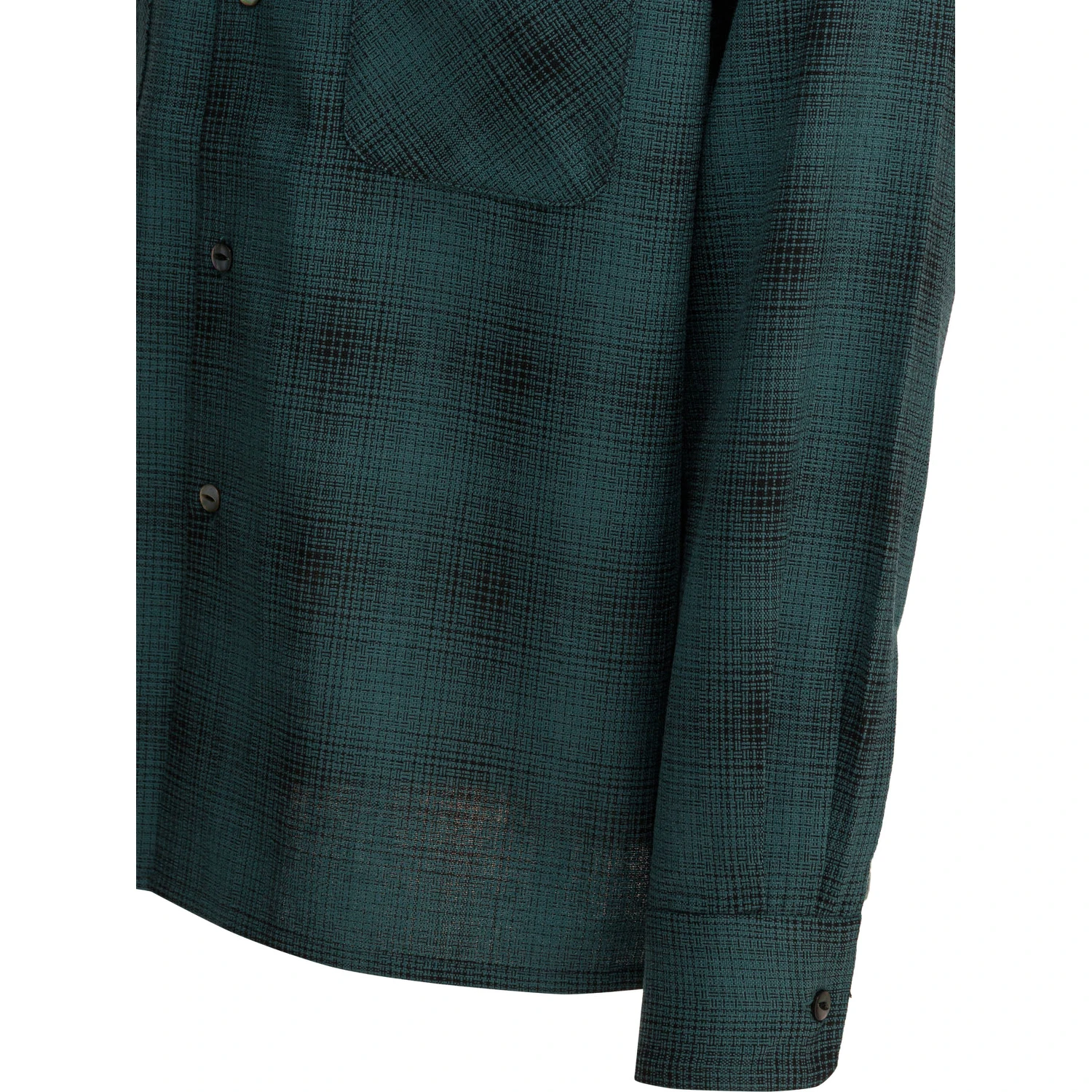 Checked wool "One-Up" shirt