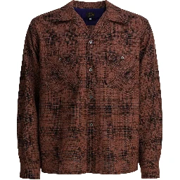 Checked wool "One-Up" shirt