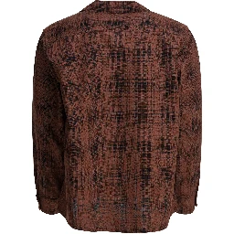 Checked wool "One-Up" shirt