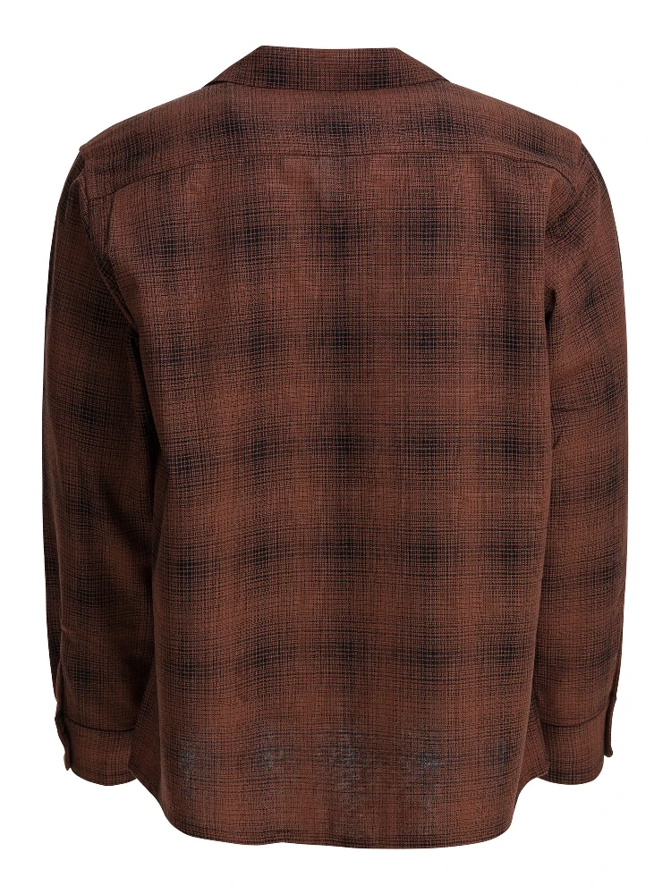 Checked wool "One-Up" shirt alternative